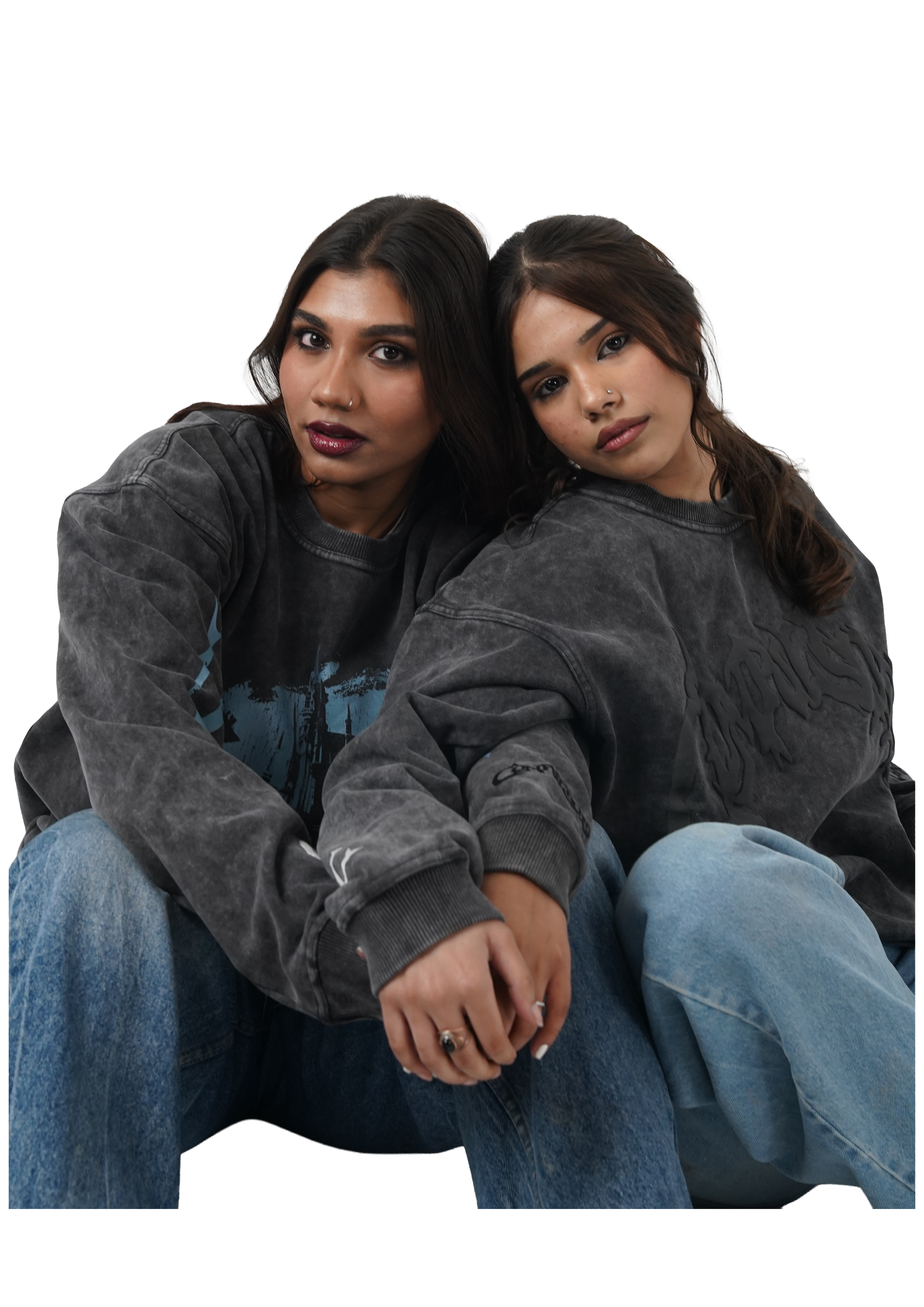 Signature Compulsory Puff Print Sweatshirt